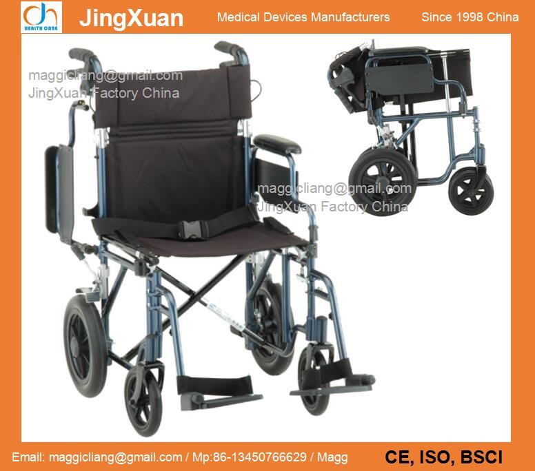 Buy cheap RE138 22 inch Transport Chair with 12″ Rear Wheels, Wheelchair, Transport Chair from wholesalers