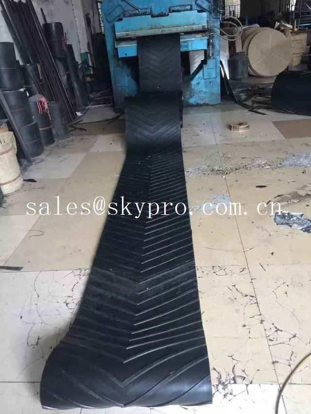 Quality Industrial Transmission Portable Conveyor Belt With Nylon / Rubber Material , OEM Service for sale