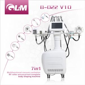 Quality Female Body Slimming Equipment , Vacuum Roller Laser Cavitation RF Slimming Machine for sale