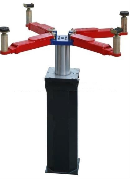 Quality 1.85M Double Post Vehicle Lift For Garage Parking Underground Car Stacker 2 Cylinders for sale
