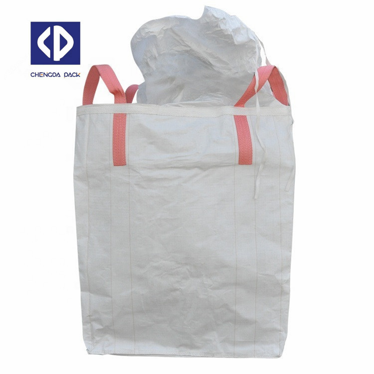 Quality Full Open Large Woven Polypropylene Bags / Recycled Jumbo Bag Anti Static for sale