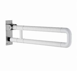 Quality Yellow Shower Room 500mm Toilet Accessories Sets Disabled Toilet Grab Rails for sale