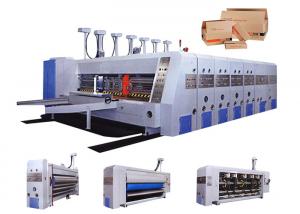 Quality Automatic Corrugated Carton Box Making Machine / Flexo Printing Machine for sale