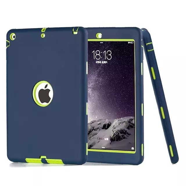 Quality 3 in 1 Rugged Hybrid Shockproof Heavy Duty Rubber Tablet Case Cover For  iPad Pro 9.7 for sale