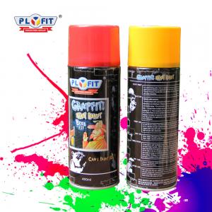 Quality High Heat Car Graffiti Spray Paint Metallic Aerosol Acrylic Plastic Coating for sale