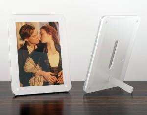Quality acrylic 8x10 magnetic photo frame for sale