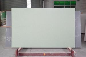 Quality High Tenacity Beige Quartz Stone Countertop Kichentop 2.45 G/Cm3 Density for sale