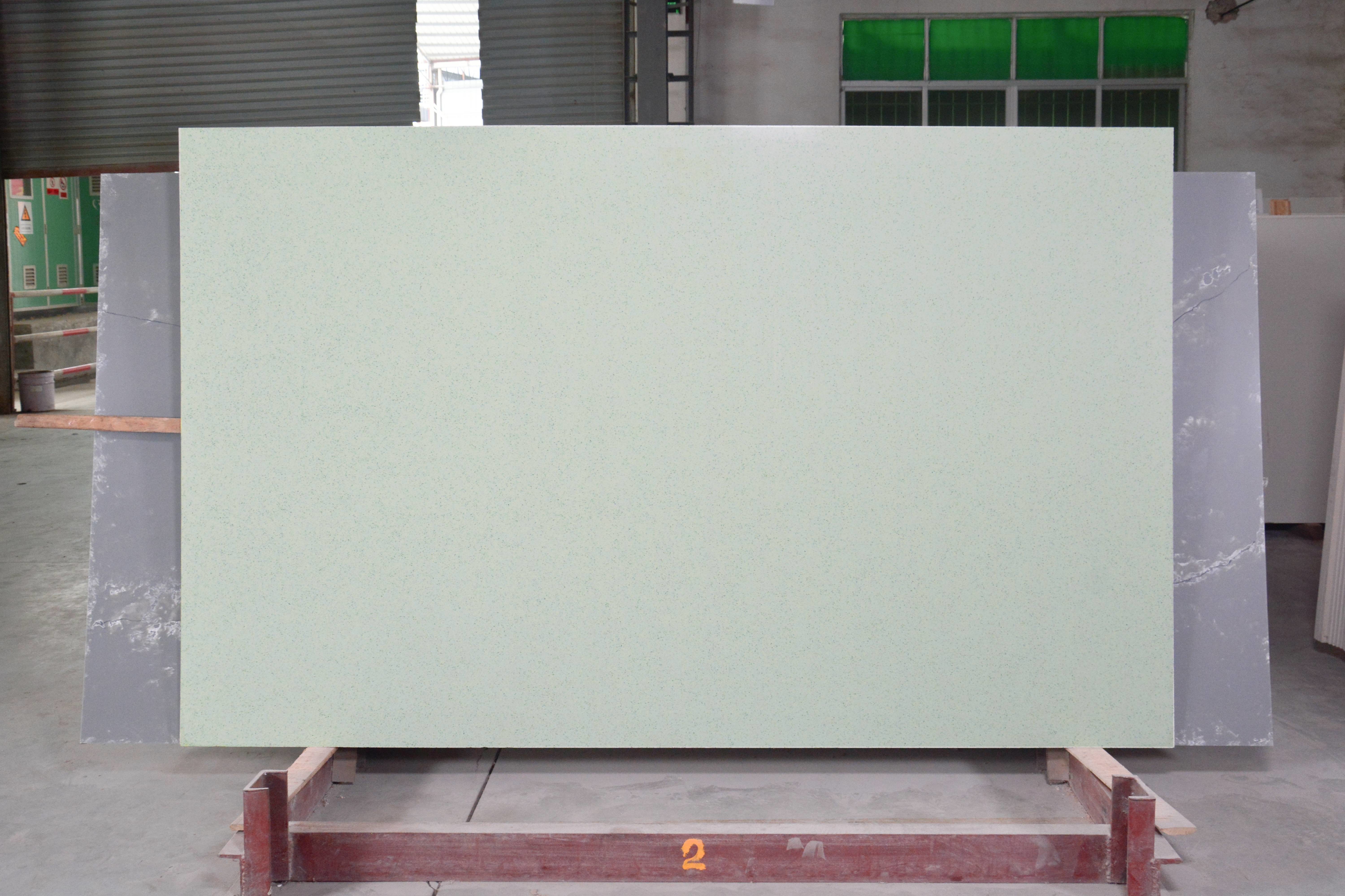 Buy cheap High Tenacity Beige Quartz Stone Countertop Kichentop 2.45 G/Cm3 Density from wholesalers