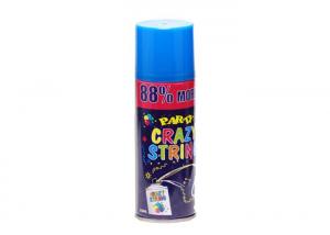 Quality 150ml 250ml 3oz Party Silly String Spray Non Flammable 4 Color for sale