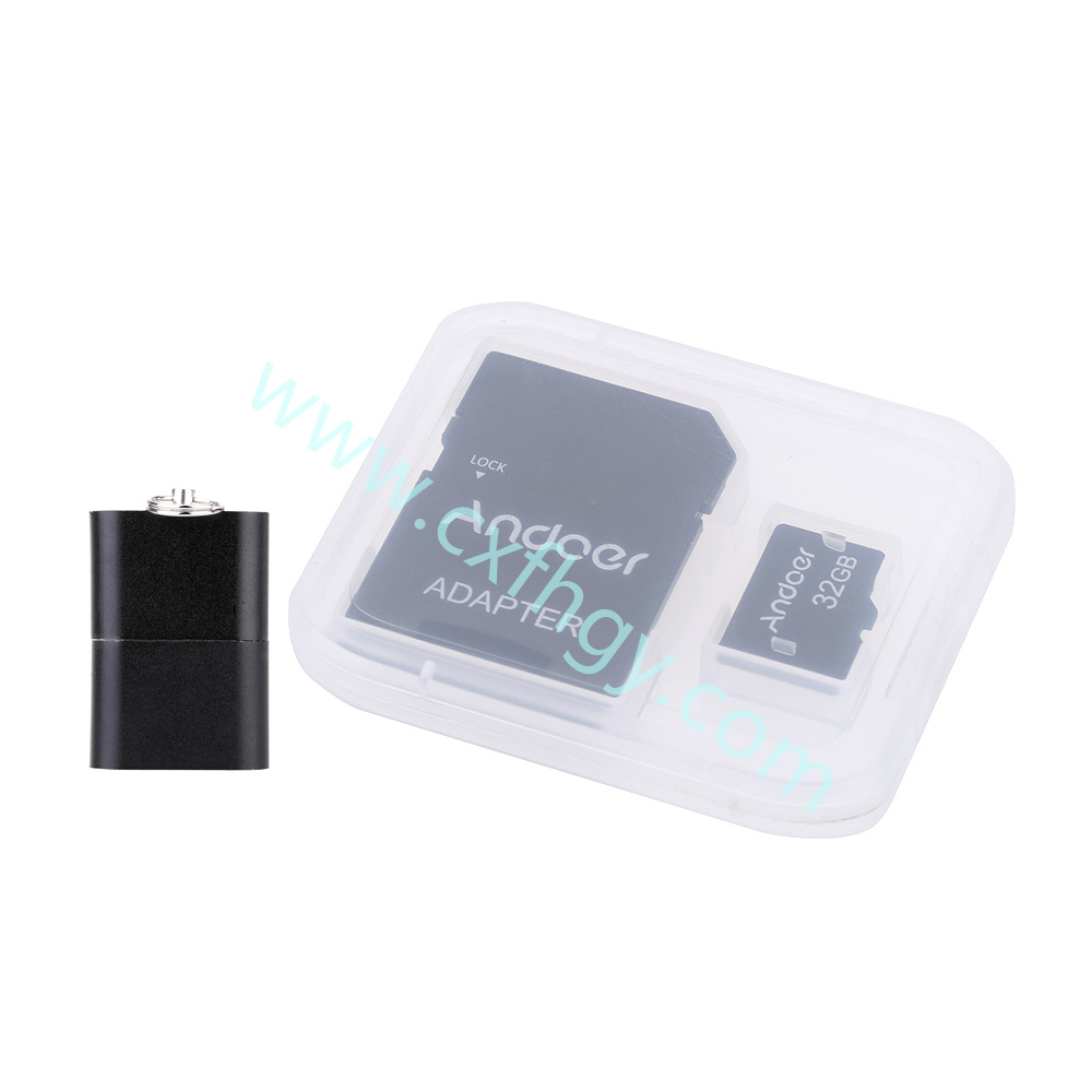 X6 Portable Ultra Mini HD High Denifition Digital Camera Mini DV Support 32GB TF Card with Mic USB Flash Drive for Camer