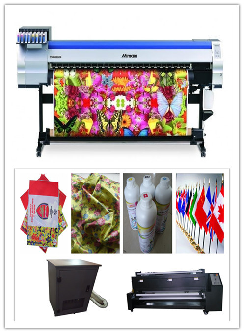 Quality Multicolor Inkjet  Mimaki Textile Printer For Banner Flag Printing for sale