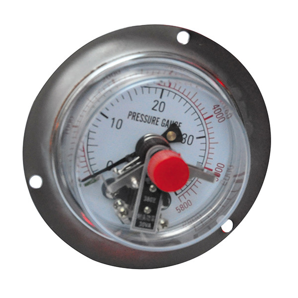 Quality Lower Mount 63MM 10000Psi Electric Contact Pressure Gauges 1/2" BSP for sale