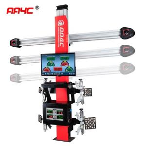 Quality AA4C Camera Beam Manually Move + 2 Monitors Multi-Language Free Update Computer Wheel Alignment 3D Wheel Aligner  AA-DT1 for sale
