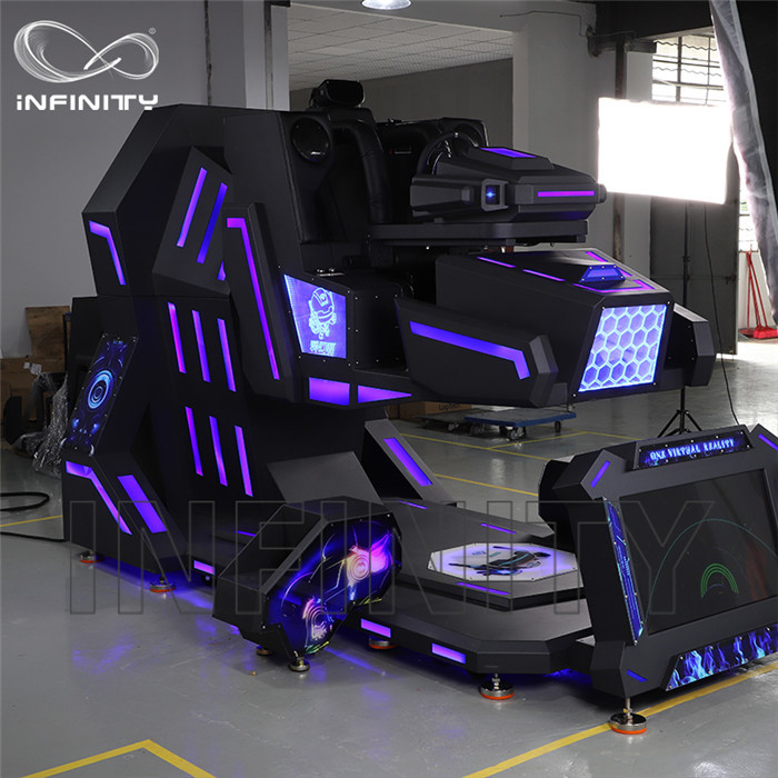 Quality Cockpit 360 Degree VR Motion Racing Simulator For Shopping Mall for sale