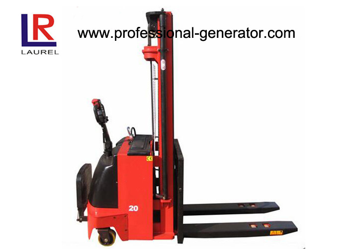 Buy cheap Hydraulic Fork Lift Type 4.5m Height Electric Pallet Stacker Stepless Speed Change Battery from wholesalers