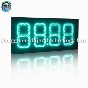 Quality 10inch Digit 8.888 Green Outdoor Waterproof Remote Control Gasoline Price Changer LED Display for sale