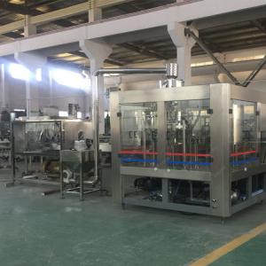 Quality Automatic Inspect System Mineral Water Glass Filling Machine 14 Head Washing Heads for sale