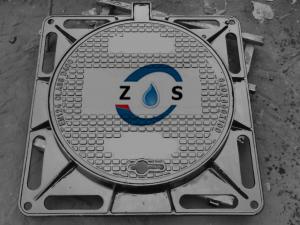 Quality 850x850 ductile iron manhole cover sewage cover ,rain water cover ,Morocco cover,EN124D400 for sale