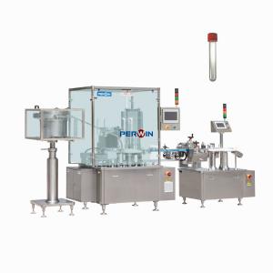 Quality Test Tube 3ml 2KW Aseptic Filling And Capping Machine for sale
