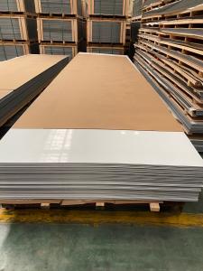 Quality Kynar 500 Resin PVDF Coated Aluminum Composite Board For Building Cladding Exterior for sale
