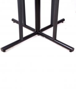 Outdoor Black Metal Table Legs And Bases , Dining Room Table Legs For Restaurant
