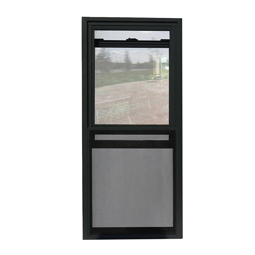 Quality Hollow Grade 6 1.8mm Vertical Double Hung Window for sale