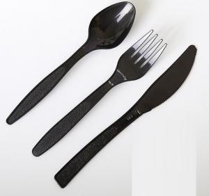 Quality Disposable Plastic Knife Fork Spoon Fruit Fork Birthday Cake Fork Plastic Cutlery Sets for sale