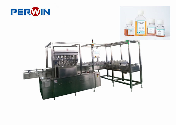 Quality 125ml - 1000ml Animal Sera Filling Machine For Fetal Bovine Serum for sale