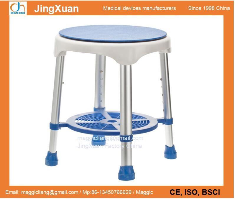 Quality Shower Stool With Padded Rotating Seat, Shower bench, Bath chair for sale