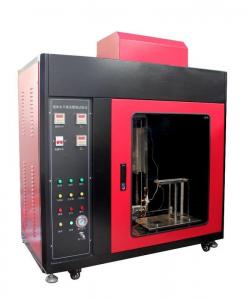 Quality Foam Plastics Horizontal and Vertical Flammability Tester with MCU Control for sale