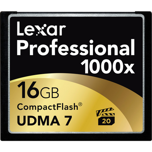 Quality Lexar 16GB CF Card Professional 1000x UDMA Price $31 for sale