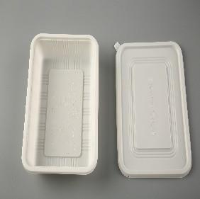 Quality 650ml Biodegradable Disposable Cutlery 22oz With Lid Lunch Box for sale