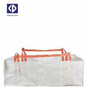 Quality Breathable Skip PP Bulk Bags For Construction Waste Collection White Color for sale