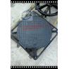 Buy cheap Hot sales 610x610x80mm ductile iron manhole cover ,sewage cover EN124B125 from wholesalers