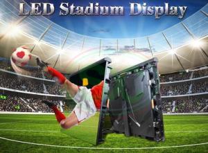 Quality 6500cd Outdoor Perimeter LED Display with FCC CE Approval for sale