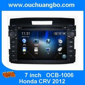 Quality Ouchuangbo GPS DVD Stereo multimedia for Honda CRV 2012 Radio USB Bluetooth Namibia map for sale