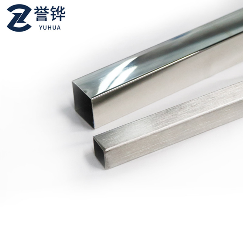 Quality SUS410 SUS420 18mm Stainless Steel Square Pipe For Windows Tube JIS for sale