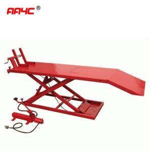 Quality 1500LBs 750kg Motorcycle Scissor Lift Jack Stands Double Cylinder for sale