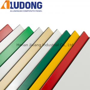 Quality Antibacterial 4mm Advertising PVDF Coating ACP Wall Panels for sale