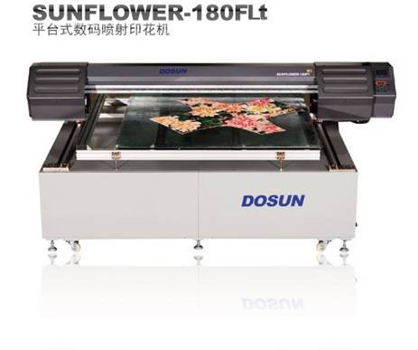 Quality 28㎡/H At 360×360dpi Resolution Textile Digital Flatbed Printer Micro Piezo-Electric Ink-Jet Mode for sale