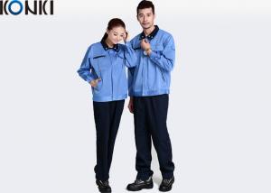 Quality Cotton / Polyester Wearable Custom Work Uniform Safety Engineering Workwear for sale