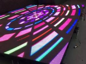 Quality SMD1921 Floor LED Screen , Rgb LED Dance Floor P3.91 For Concert for sale