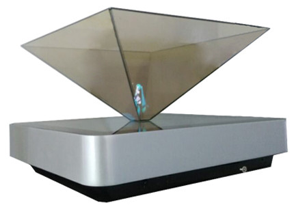 Quality 24 Inch Mobile Phone 3D Hologram Box , Jewelry Holographic 3D Display System for sale