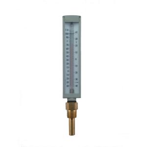 Quality Industrial Mercury 100MM 40C Industrial Glass Thermometers 3/4'' NPT for sale