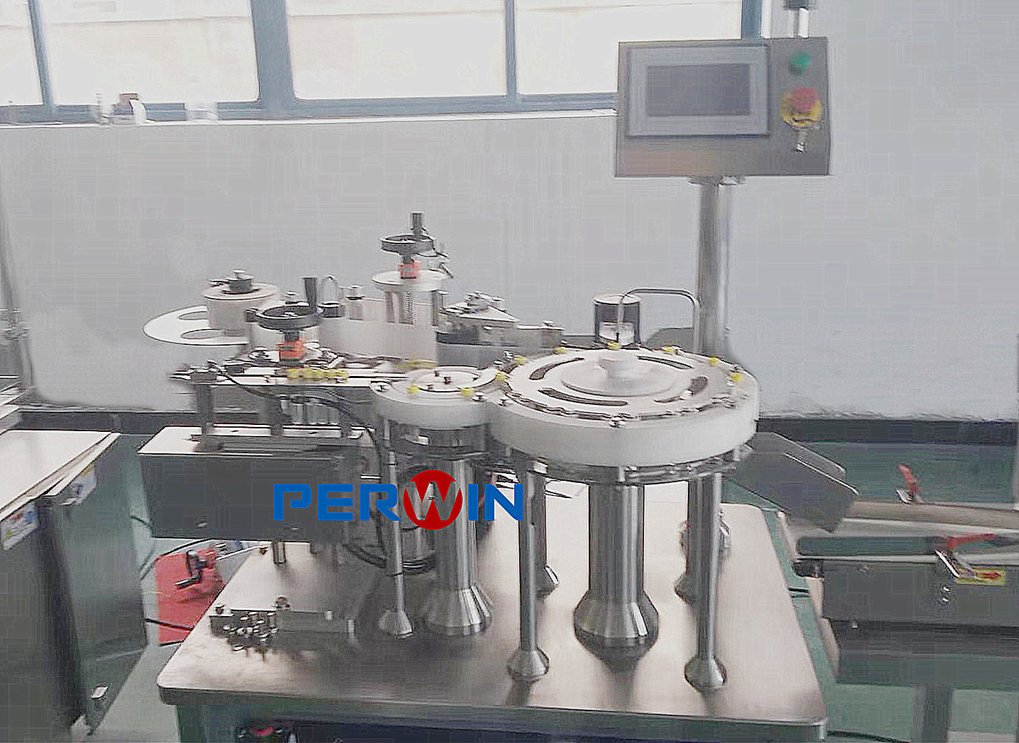 Quality IVD Liquid Aseptic Filling Machine And Sealing Production Line PW-HGX210 for sale