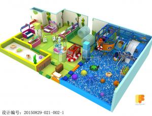 Quality Undersea Theme Project for Kids Indoor Playground FF-20150829-021-002-1 for sale