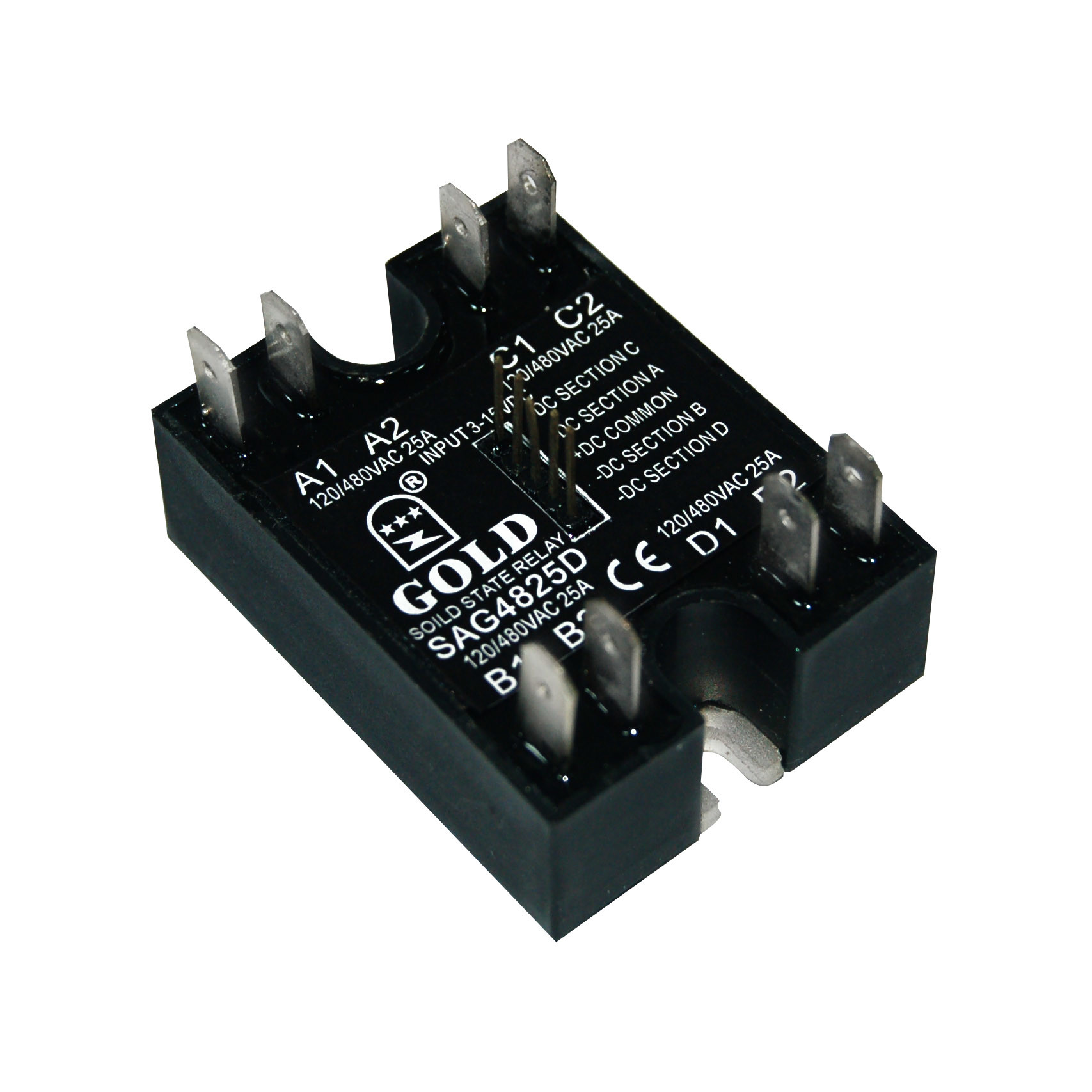 Quality 63Hz two phase solid state relay for sale