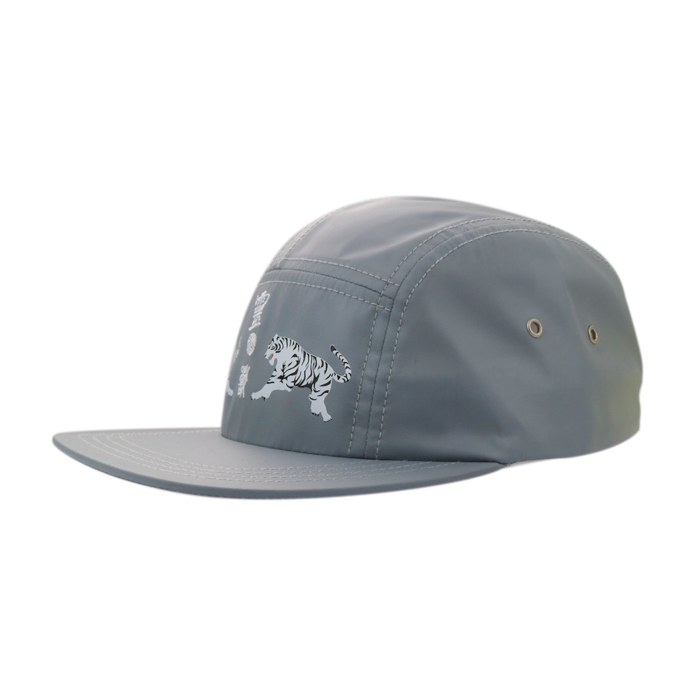 Buy cheap Custom 5 Panel Camper Hat Printed Logo Nylon Rope Snapback Cap from wholesalers