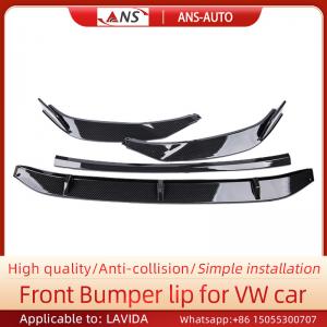 Quality Volkswagen Lavida Front PP Car Bumper Lip With Pointed Shape for sale