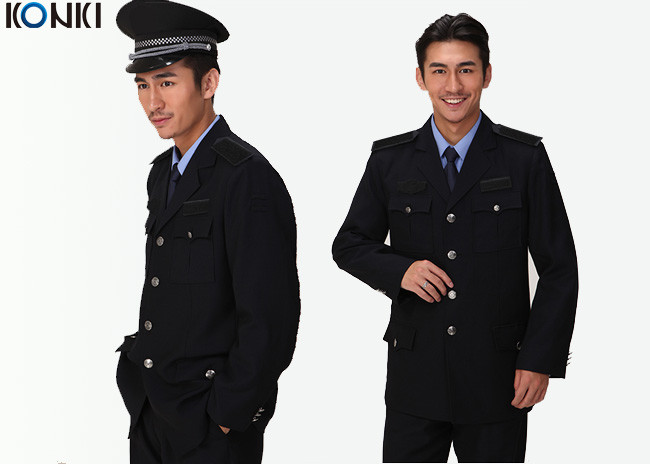 Quality Single Breasted Jacket Security Guard Uniform Long Sleeve For Men for sale